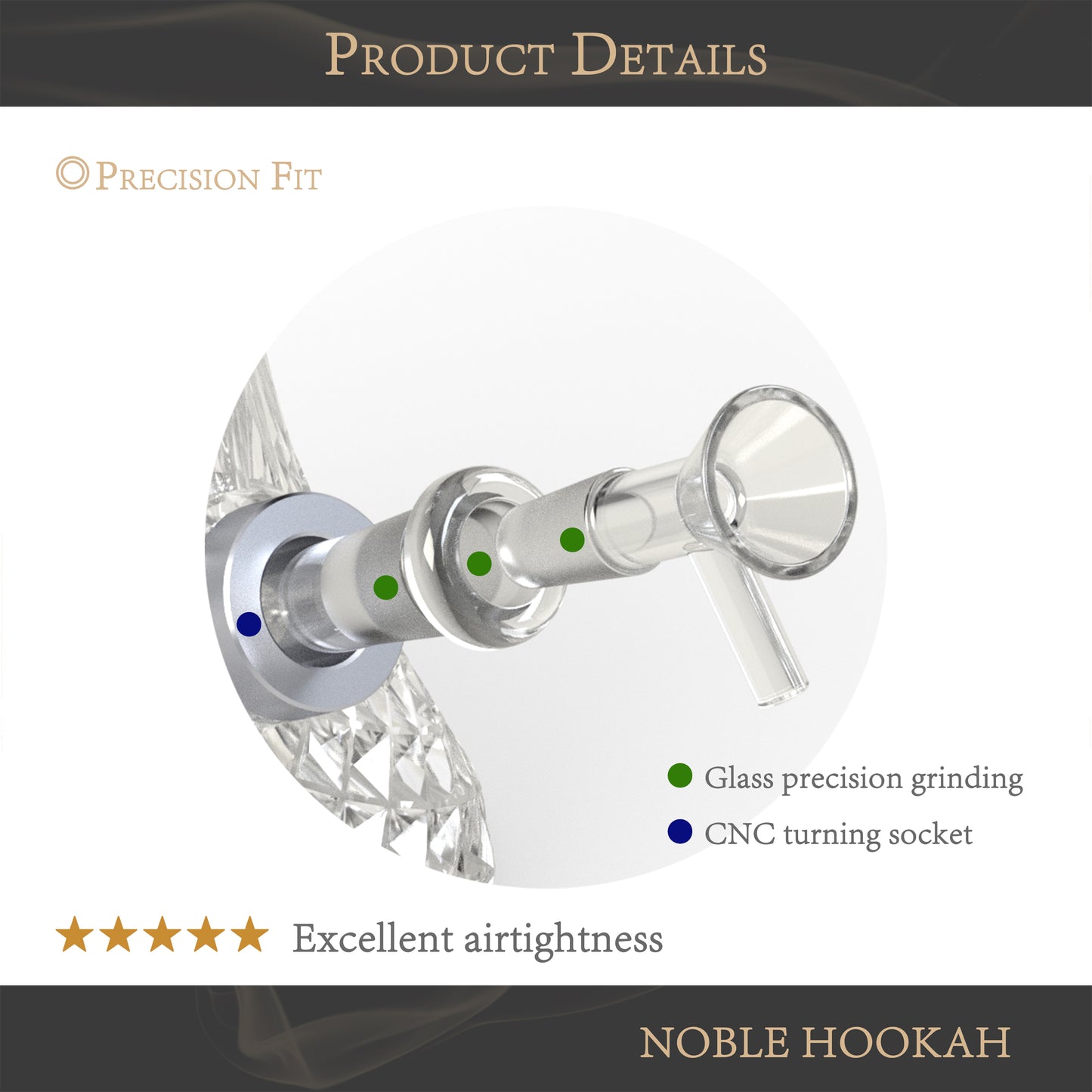 NOBLE HOOKAH® Bong