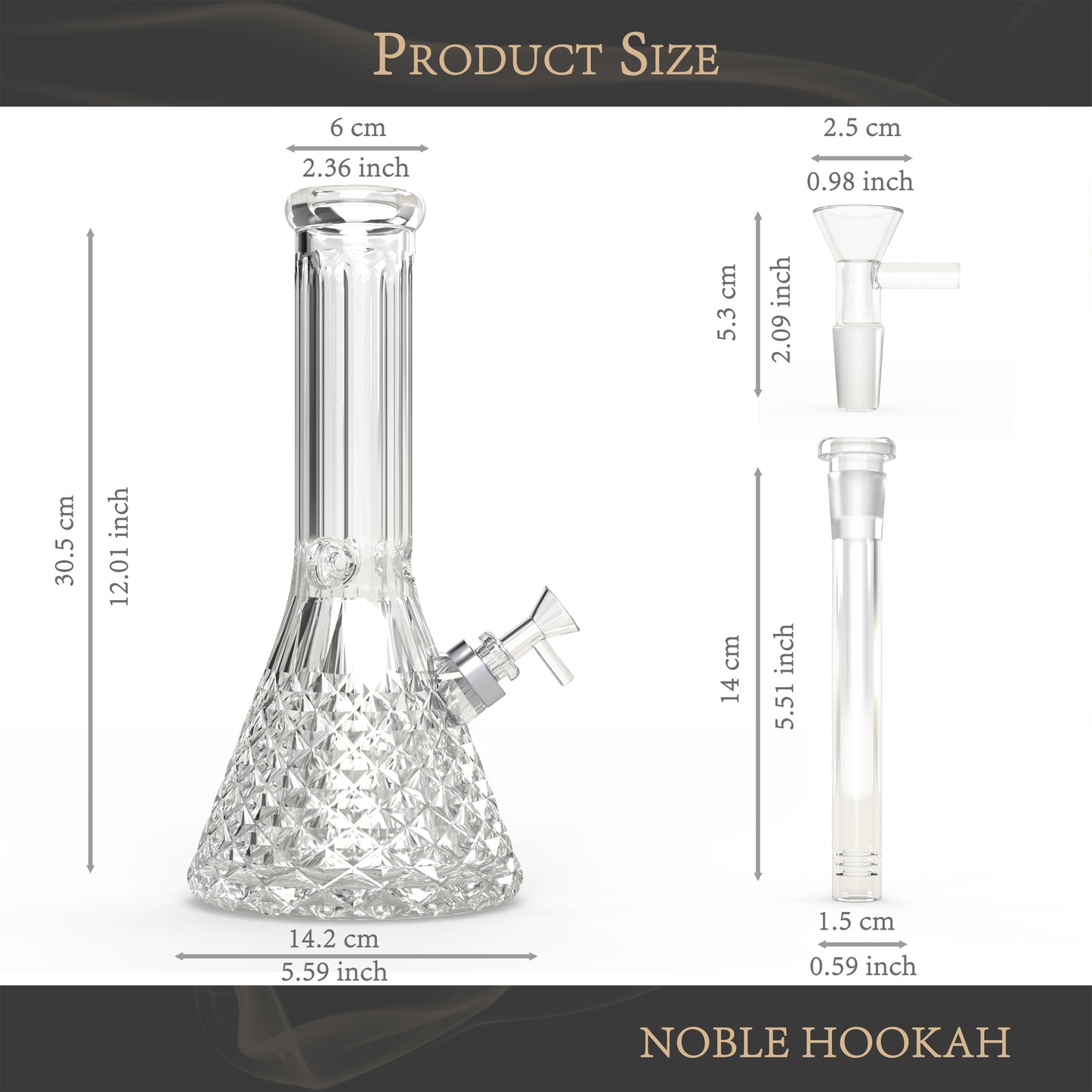 NOBLE HOOKAH® Bong