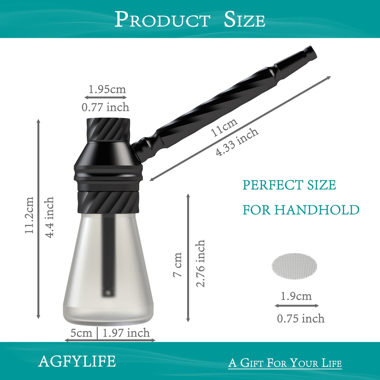 AGFYLIFE® Portable Hookah Set for Travel