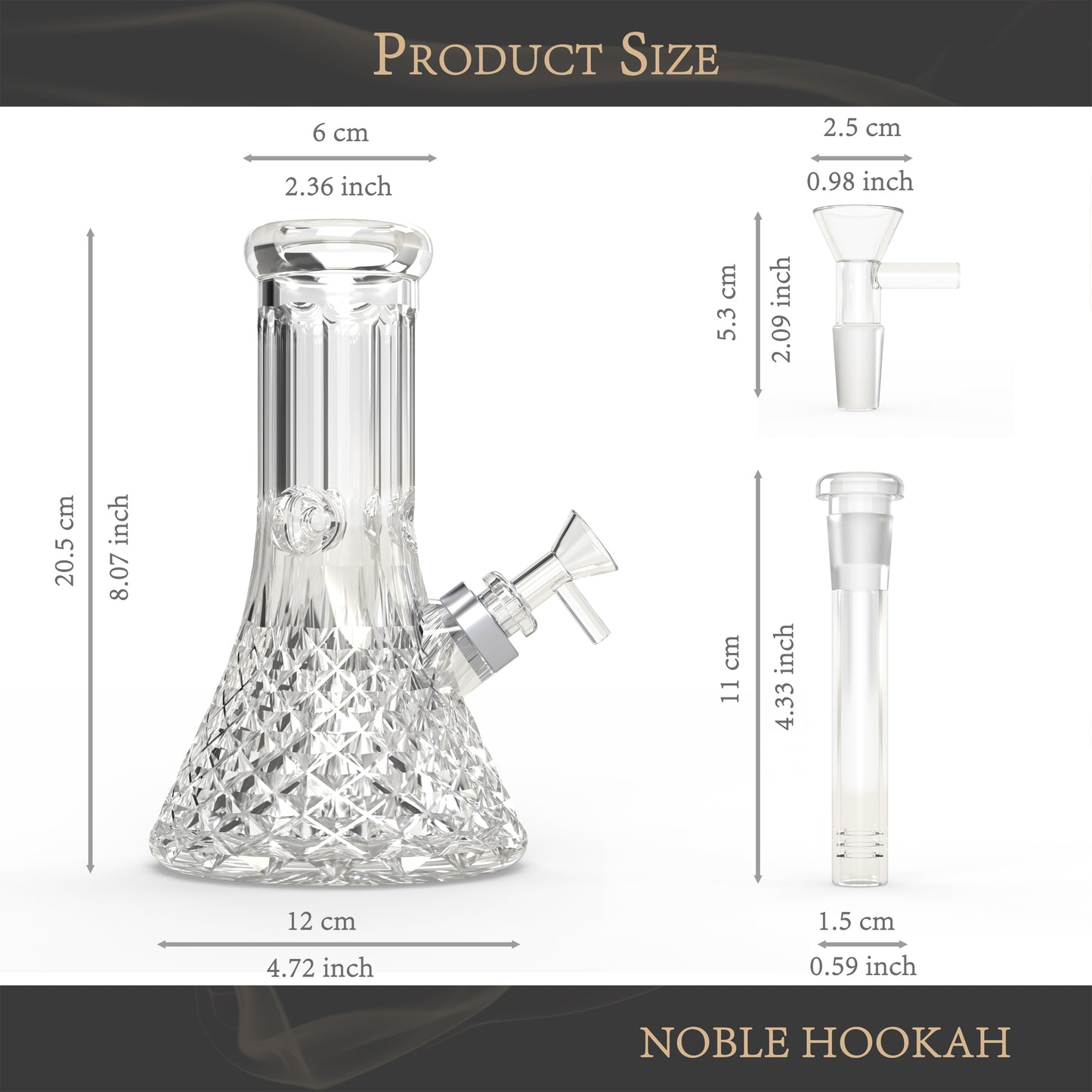 NOBLE HOOKAH® Bong