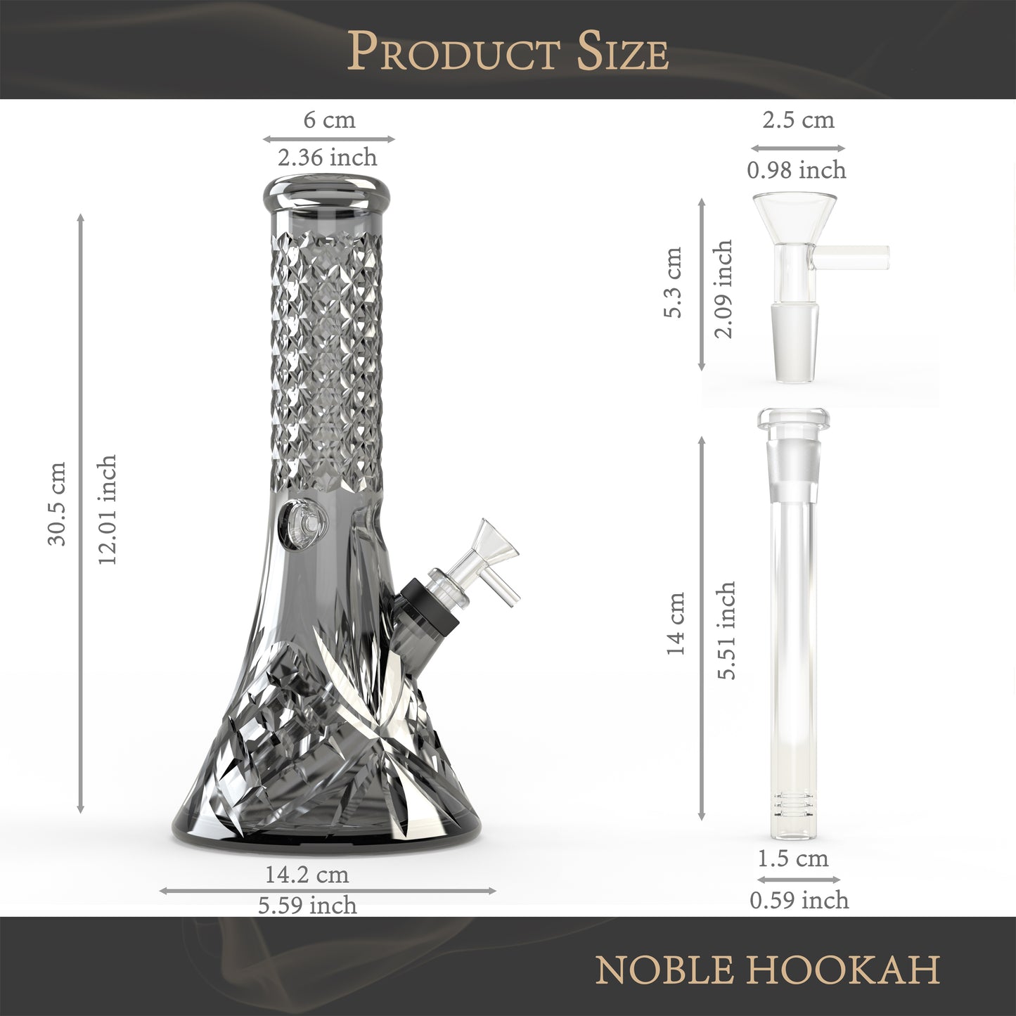 NOBLE HOOKAH® Bong