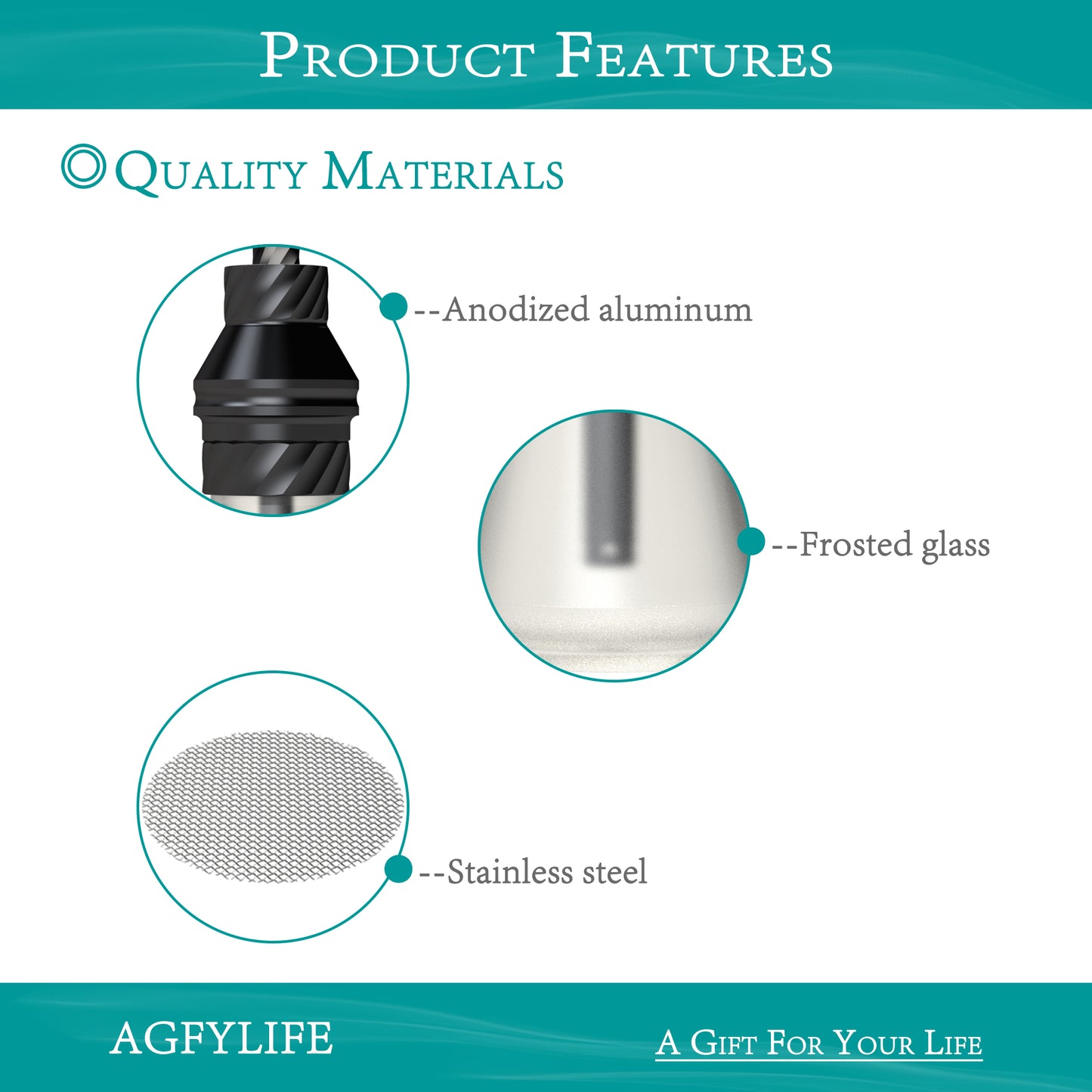 AGFYLIFE® Portable Hookah Set for Travel