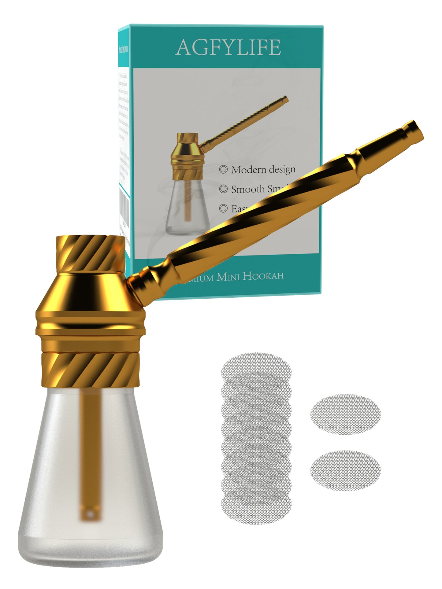 AGFYLIFE® Portable Hookah Set for Travel